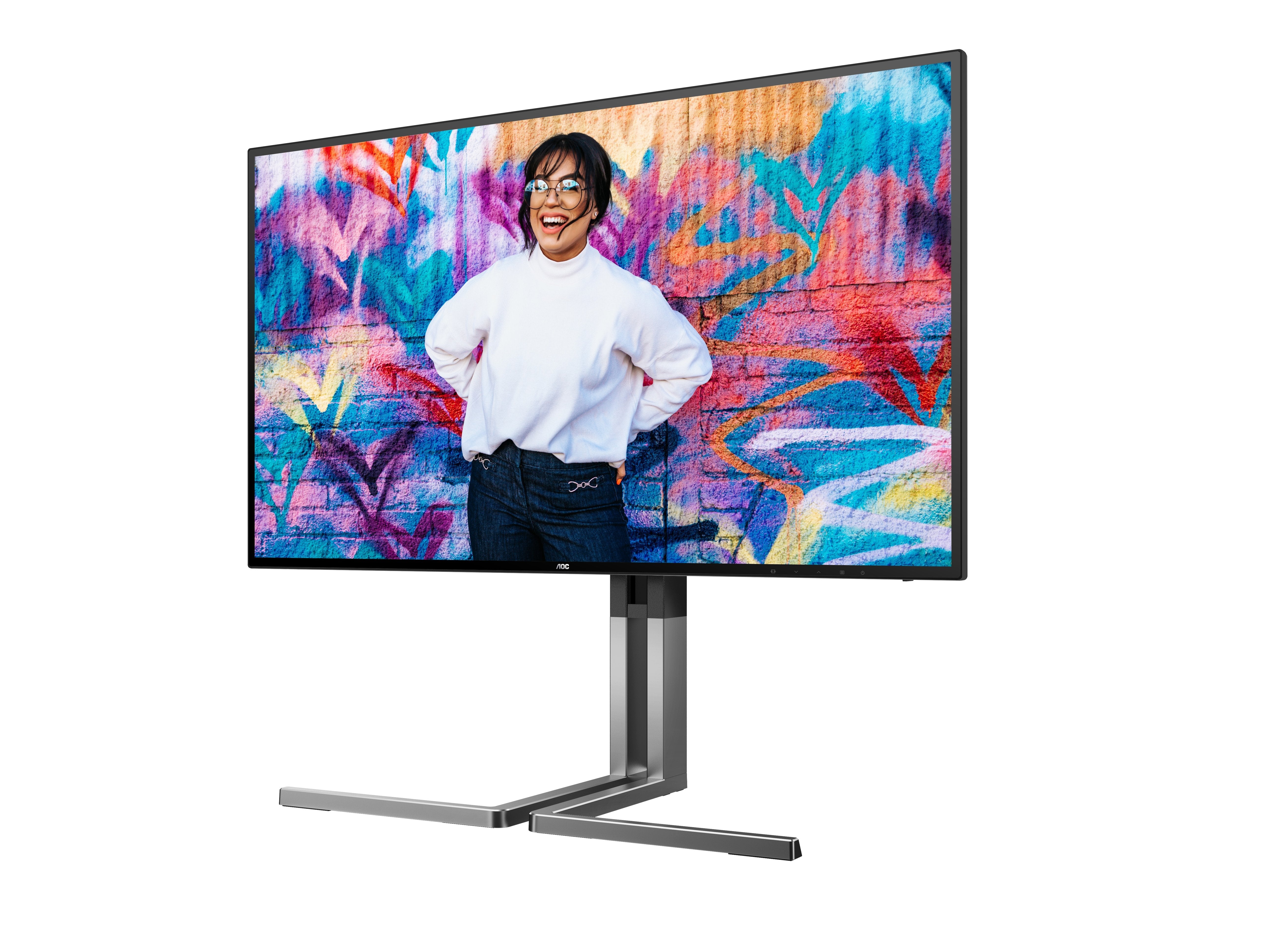 EAN 4038986182072 - AOC U27U3CV pantalla para PC 68,6 cm (27") 3840 x 2160 Pixeles 4K Ultra HD LCD Negro imagen 5