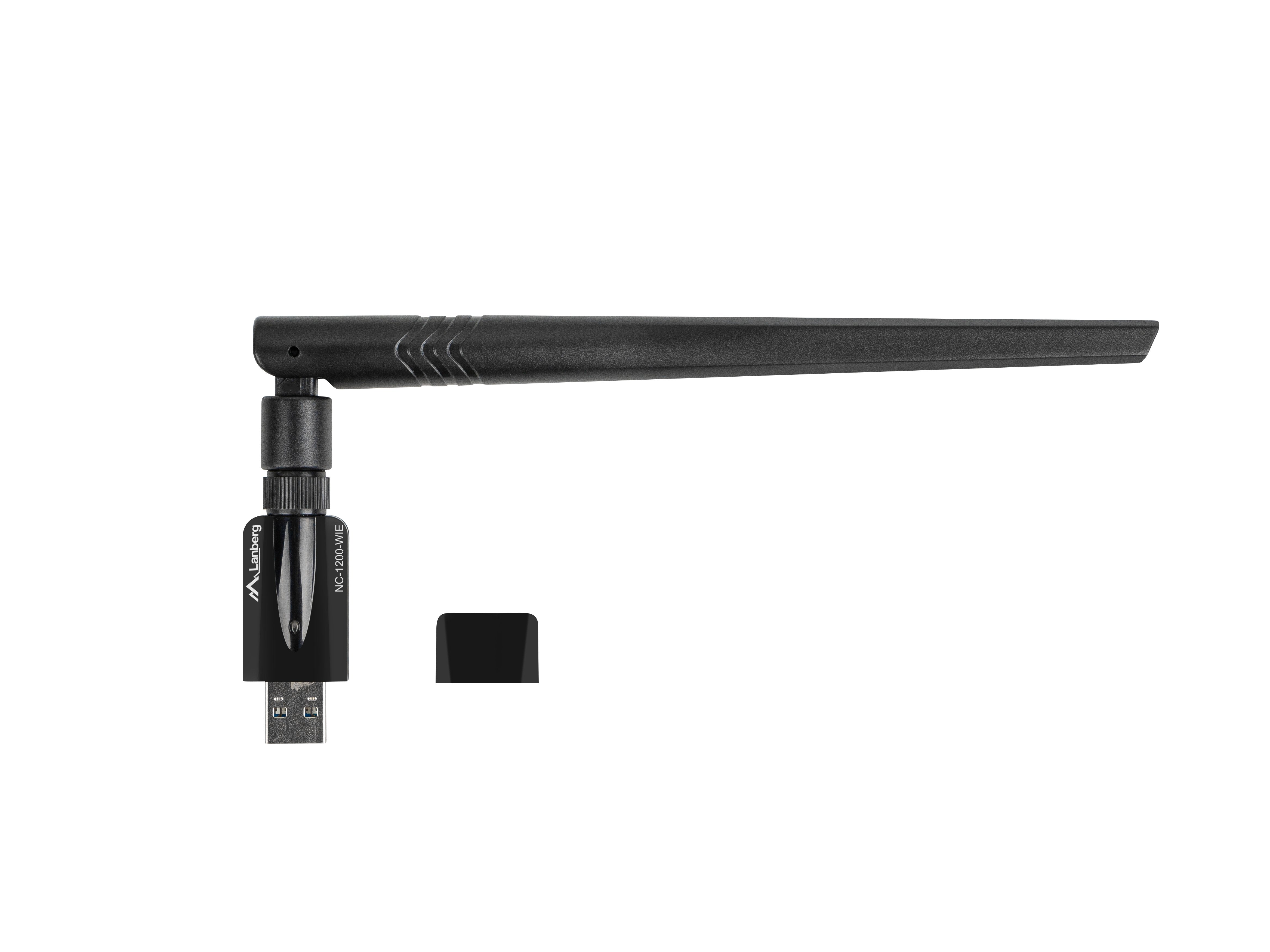 EAN 5901969438673 - Lanberg NC-1200-WIE adaptador y tarjeta de red Interno WLAN 1200 Mbit/s imagen 4