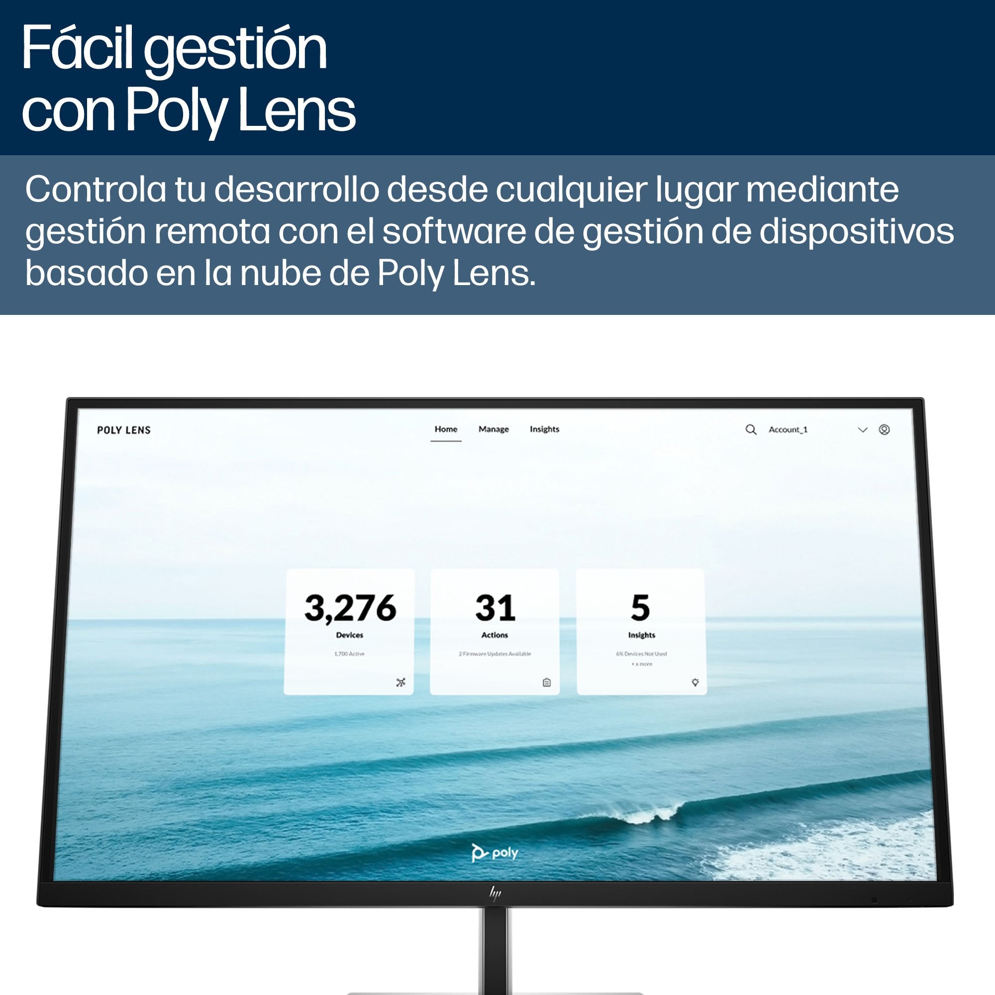 Hp Poly Studio V52 Sin Cable De Alimentación Barra De Vídeo Con Usb Blanco Conforme A La Taa