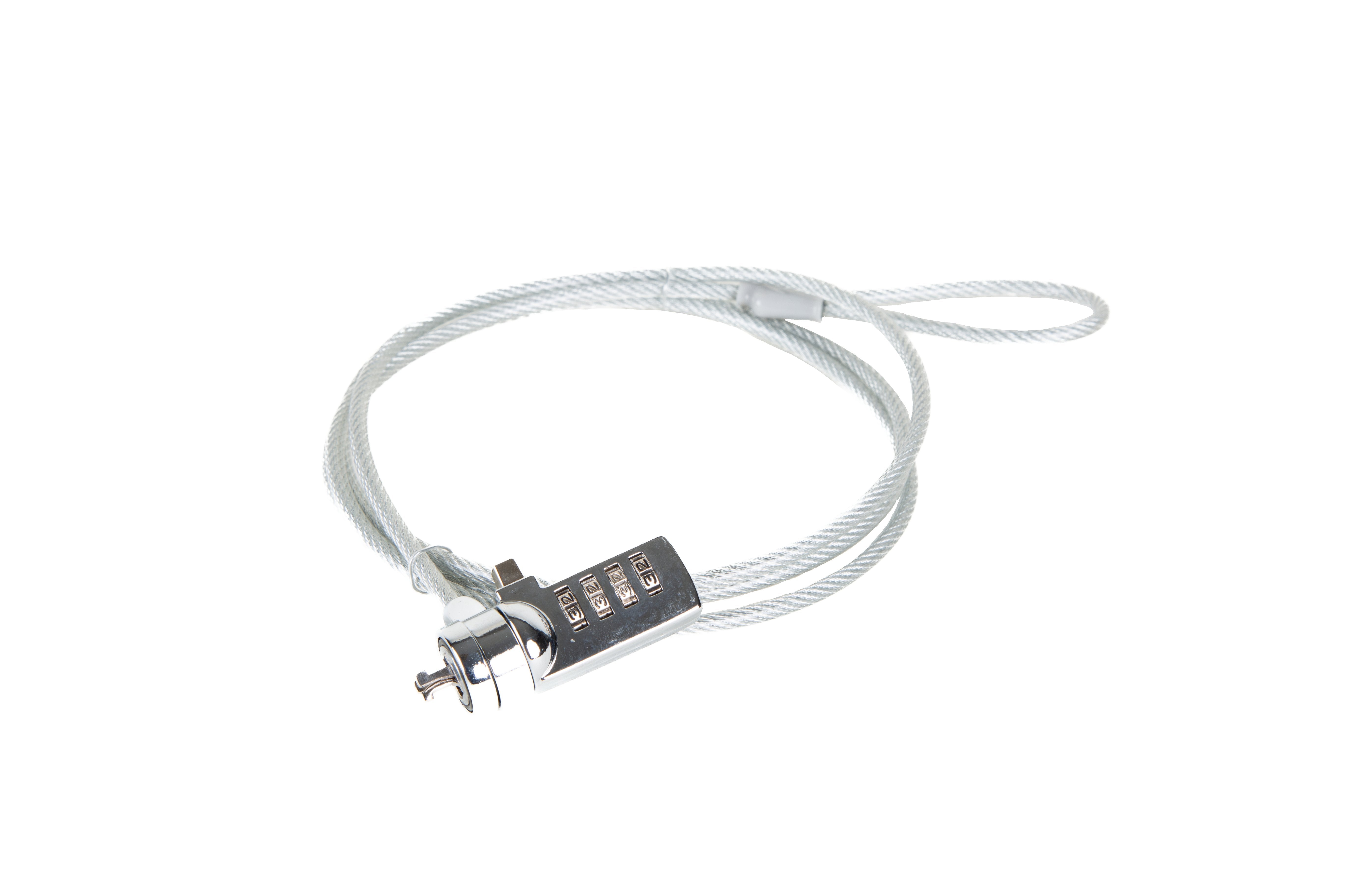 Iggual Cable Seguridad Candado 4 Dígitos Secure 4d