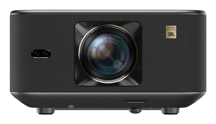 Yaber K3 Smart Projector, 1000 Ansi Lumens, Full Hd 1080p Lcd Projector With 4k Support, Dual Jbl 10w Speakers With Dolby Audio, Google Tv With Netflix And 7000+ Apps, Auto Focus, Auto Keystone Correc