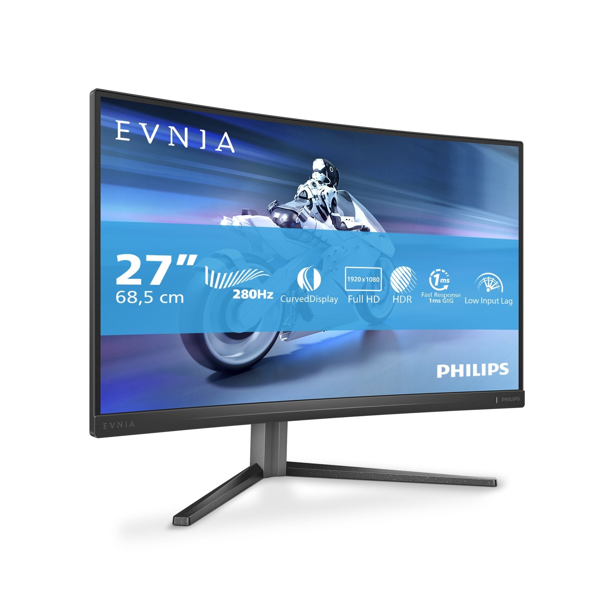 Philips 27m2c5200w 27" 2560x1440 16:9 Hdmi Negro Grey