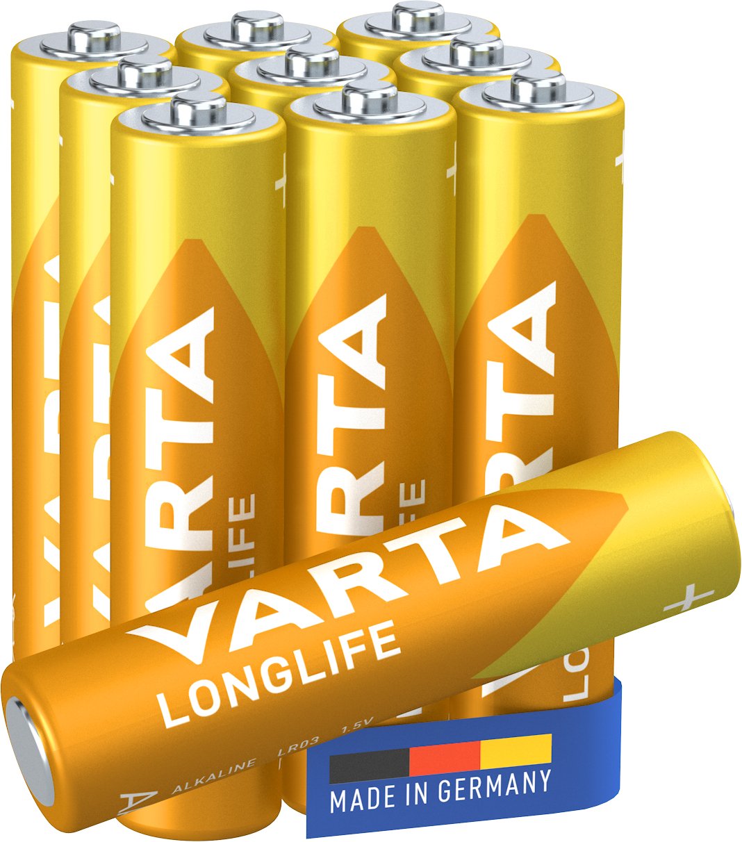 Varta Batterie Longlife Aaa Neu 10m.