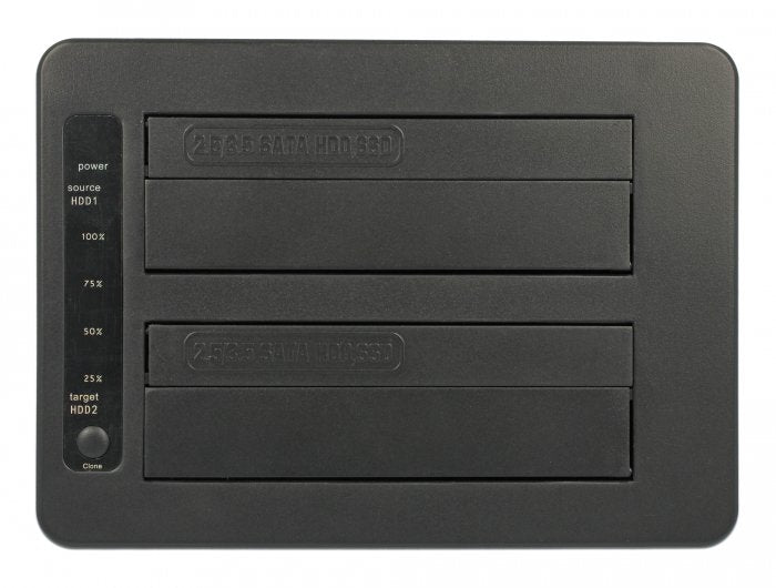 Delock Dockingstation Para 2 X Sata Hdd / Ssd Con Funcion Clon