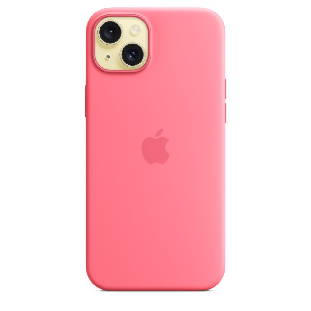 Apple Funda Iphone 15 Plus Silicone Case With Magsafe - Pink