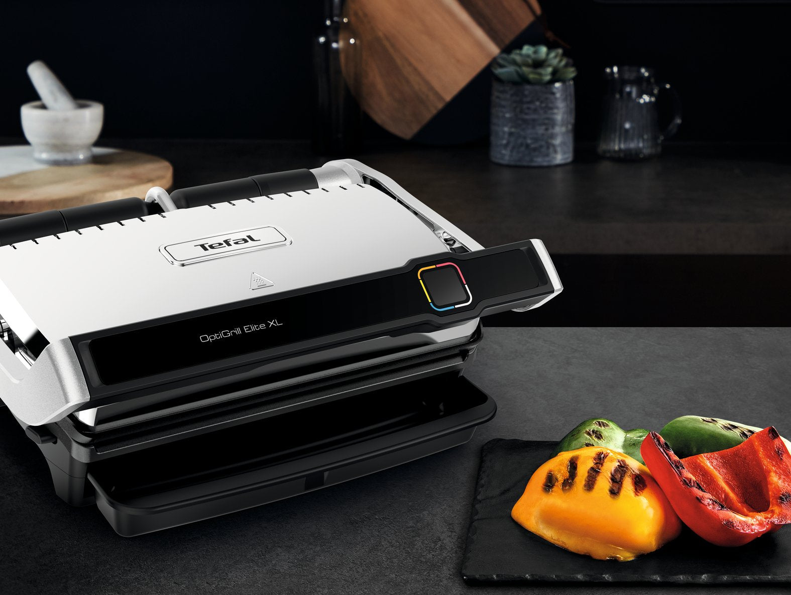 Tefal Optigrill Elite Xl Gc760d Parrilla Eléctrica De Contacto