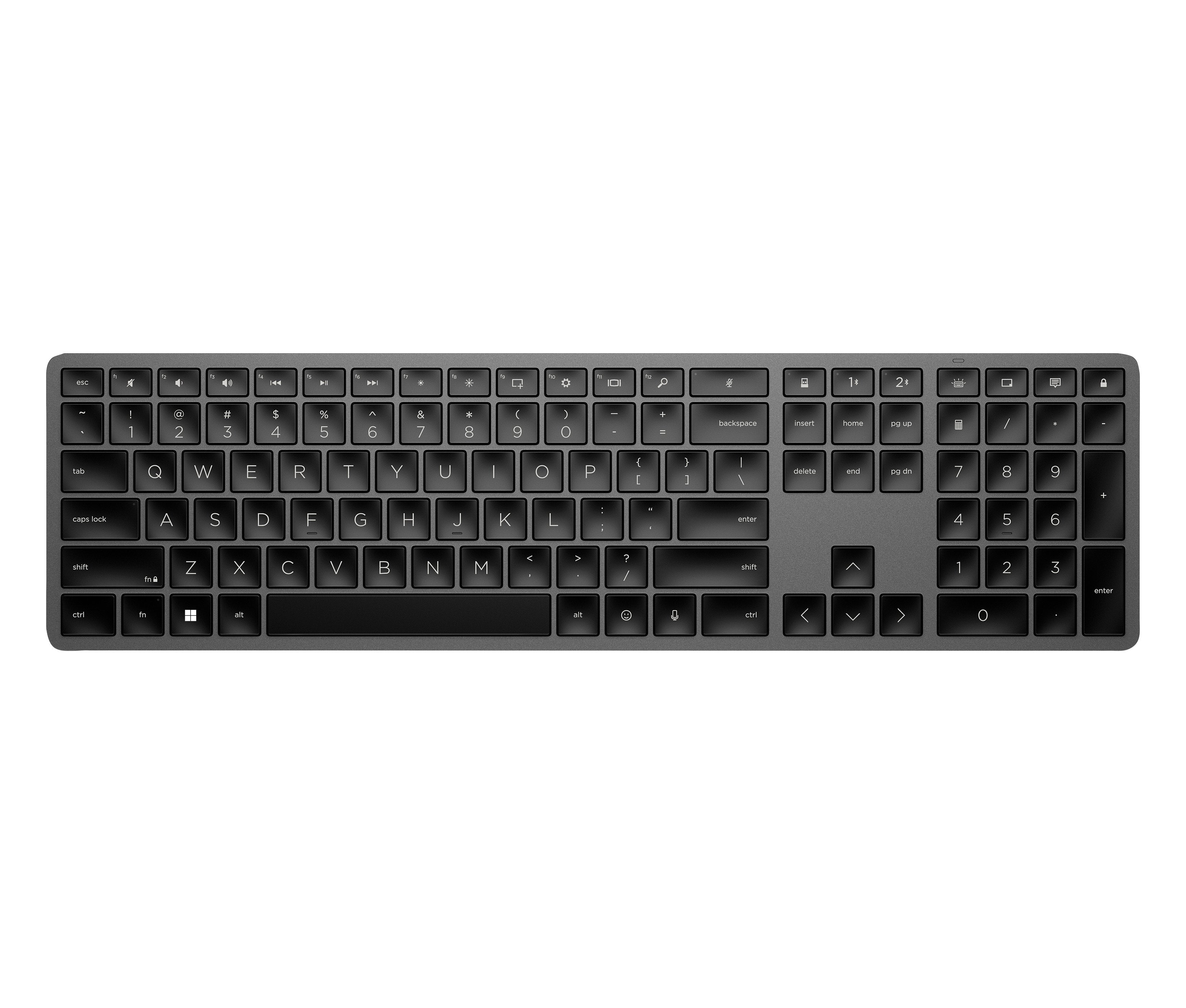 Teclado Español Hp Inalámbrico De Modo Dual 975