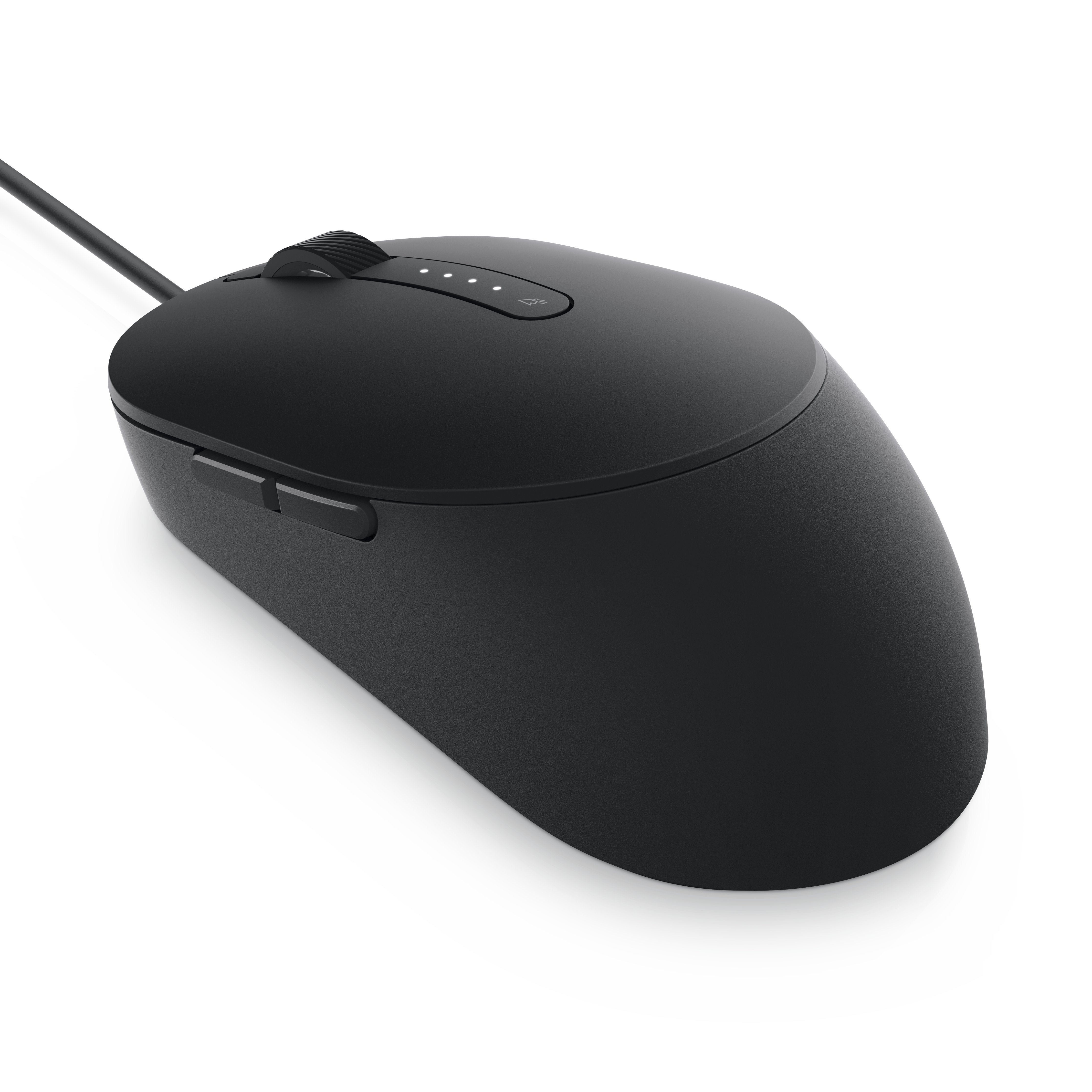 Dell Raton Con Cable Laser - Ms3220, Negro