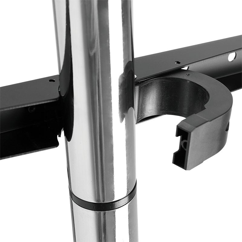 Soporte De Tv (49-70 Pulgadas), Base En V, Color Cromado