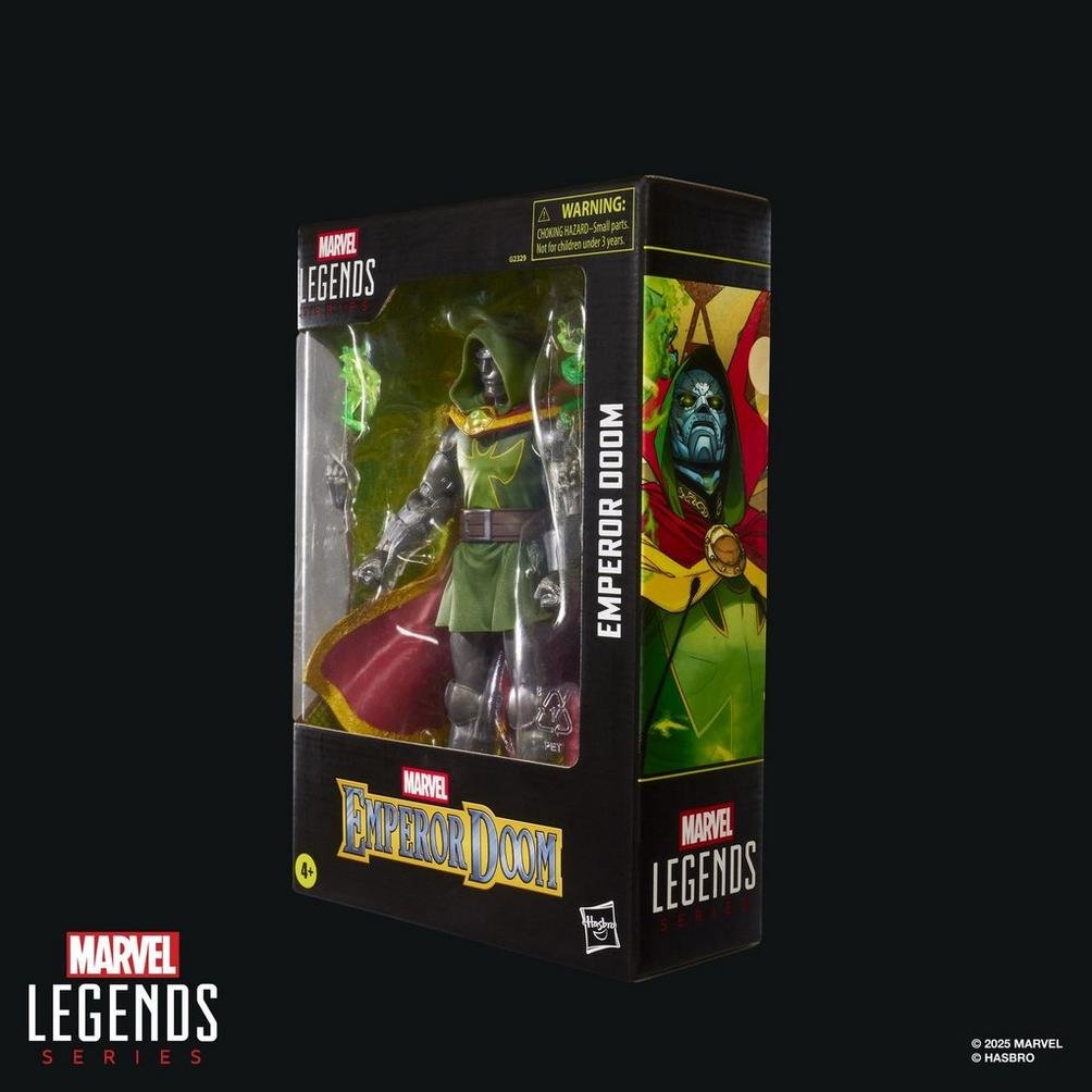 Figura Emperor Doom Marvel Legends Series 15cm