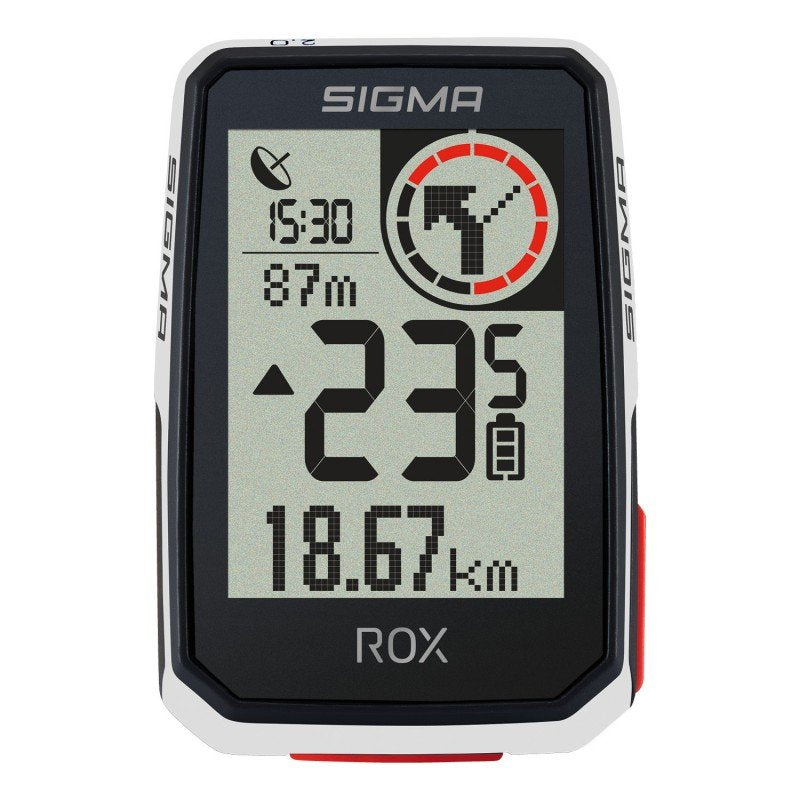 Sigma Sport 01051 Ordenador Para Bicicleta 5,08 Cm (2") Ciclocomputador Inalámbrico Negro, Blanco