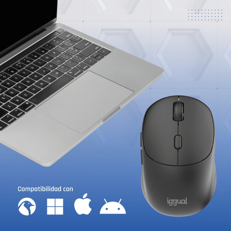 Ratón Inalámbrico Nano-Office-6d 1600dpi