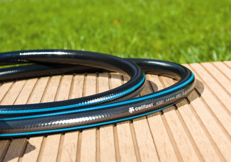 EAN 5901828852978 - CELLFAST HOBBY ATS2 manguera de jardín 50 m Por encima del suelo Negro, Azul imagen 3