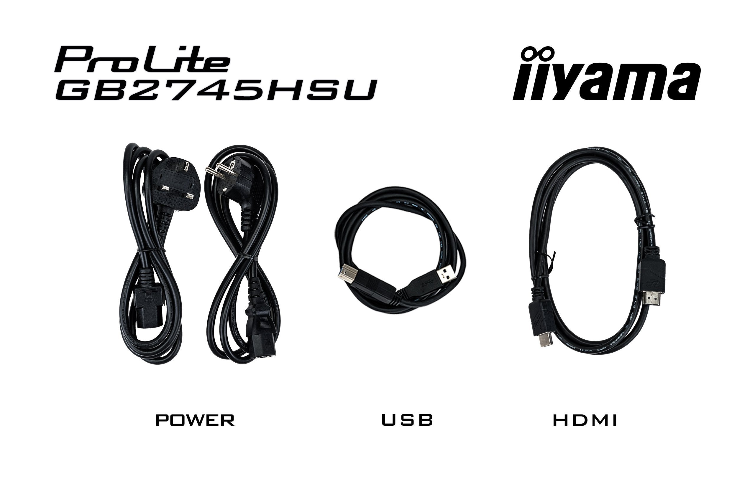 Monitor  Iiyama  27" Gb2745hsu-B2 16:9 Hdmi+Dp+2xusb Ips