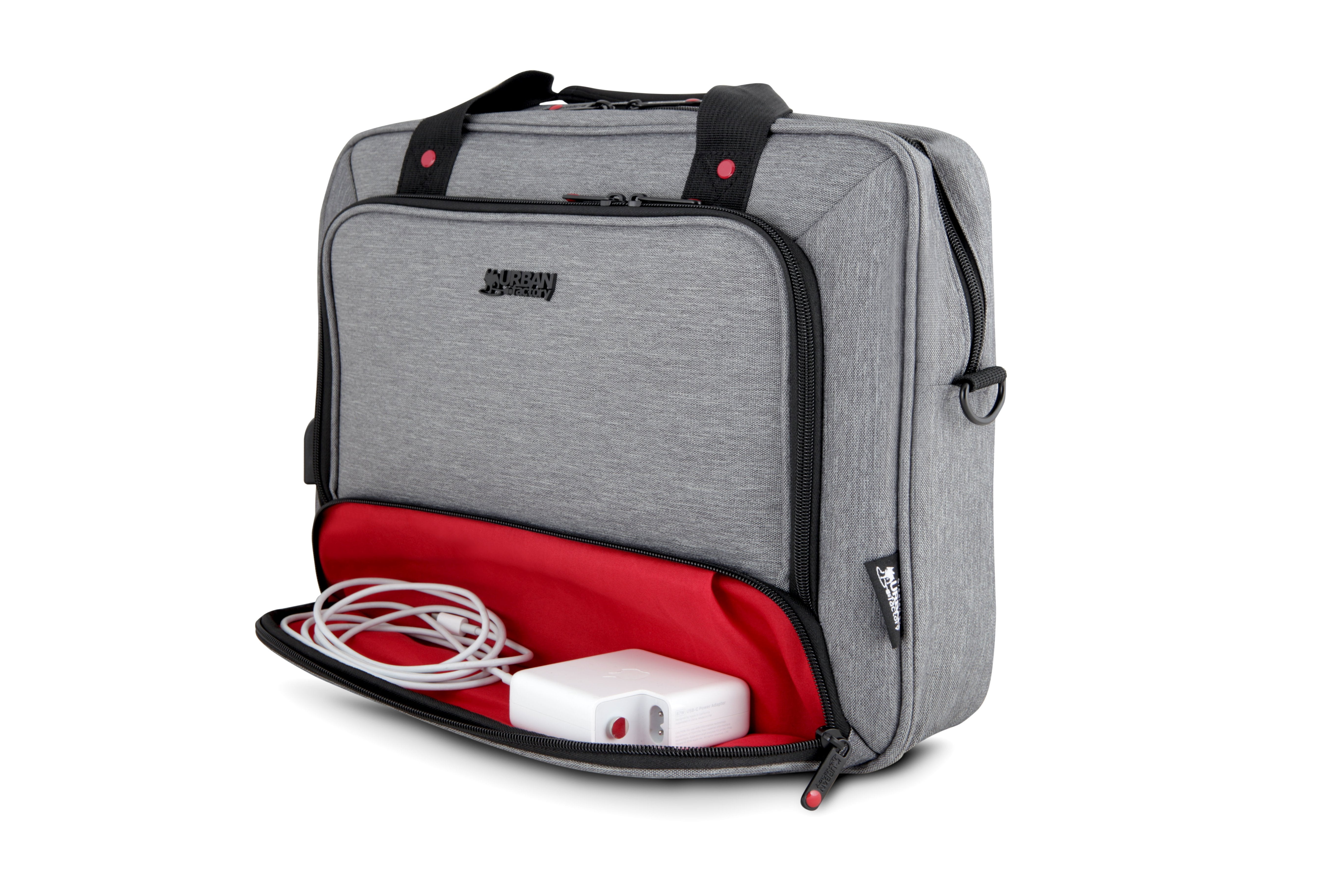 Urban Factory Mixee Maletín Gris Para Portátil Hasta 14"