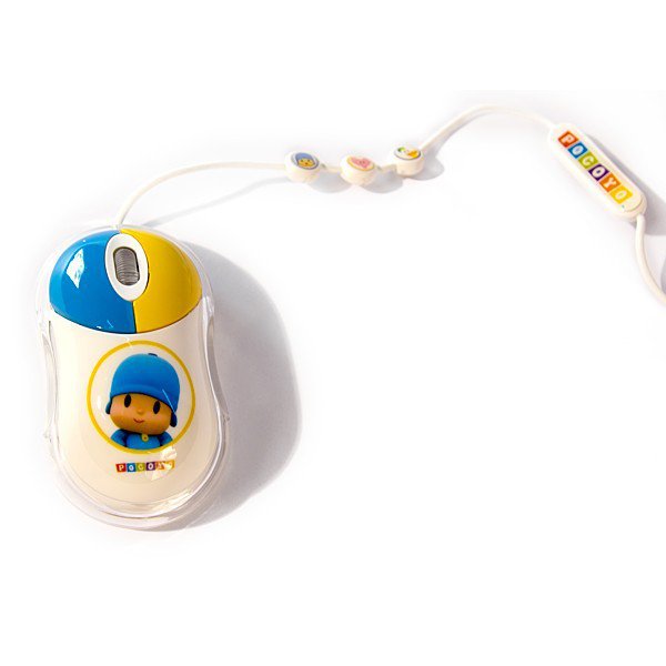 Raton  Pocoyo Usb + Alfombrilla Kit