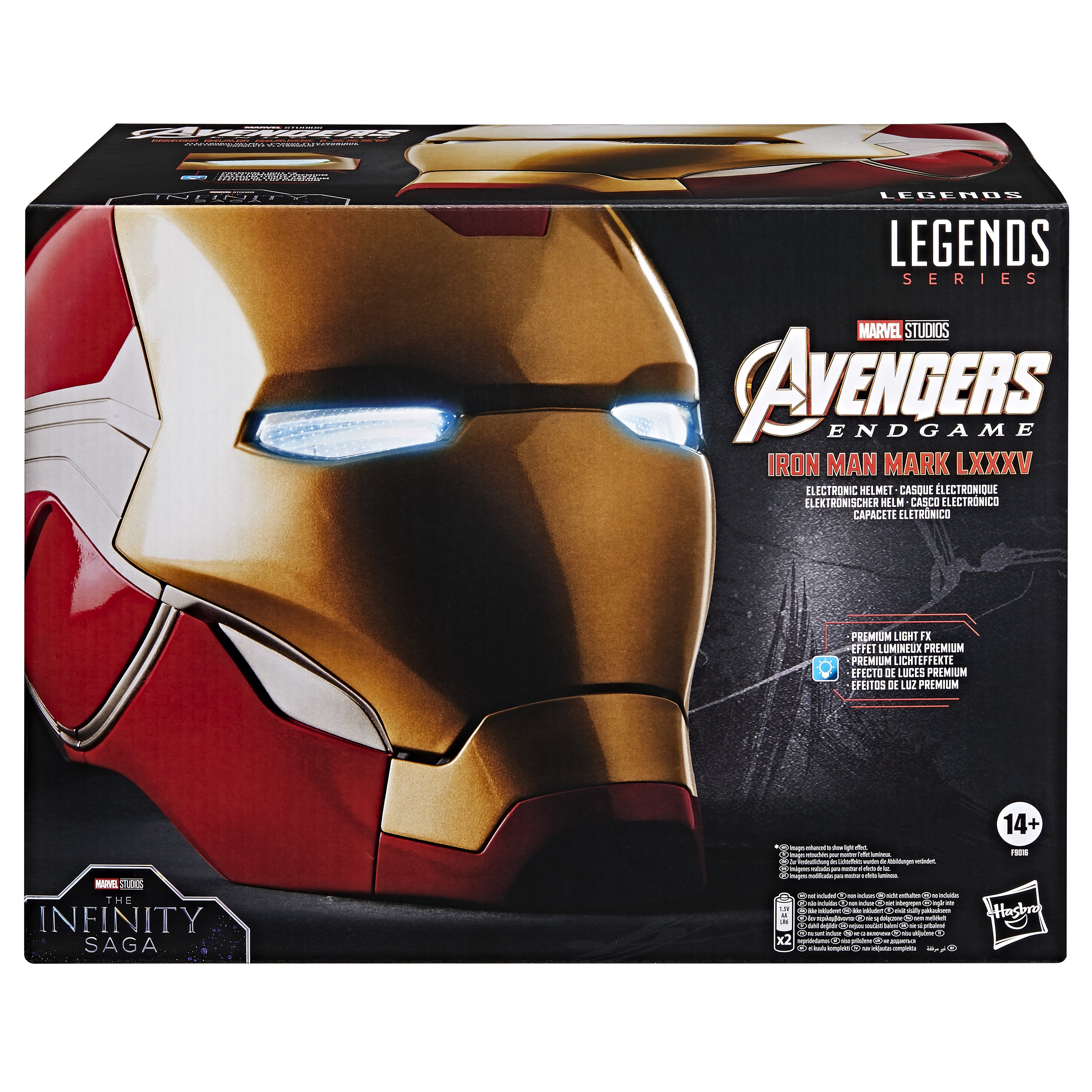 Cásco Electrónico Hasbro Marvel Legends Series Avengers Endgame Iron Man Mark Lxxxv