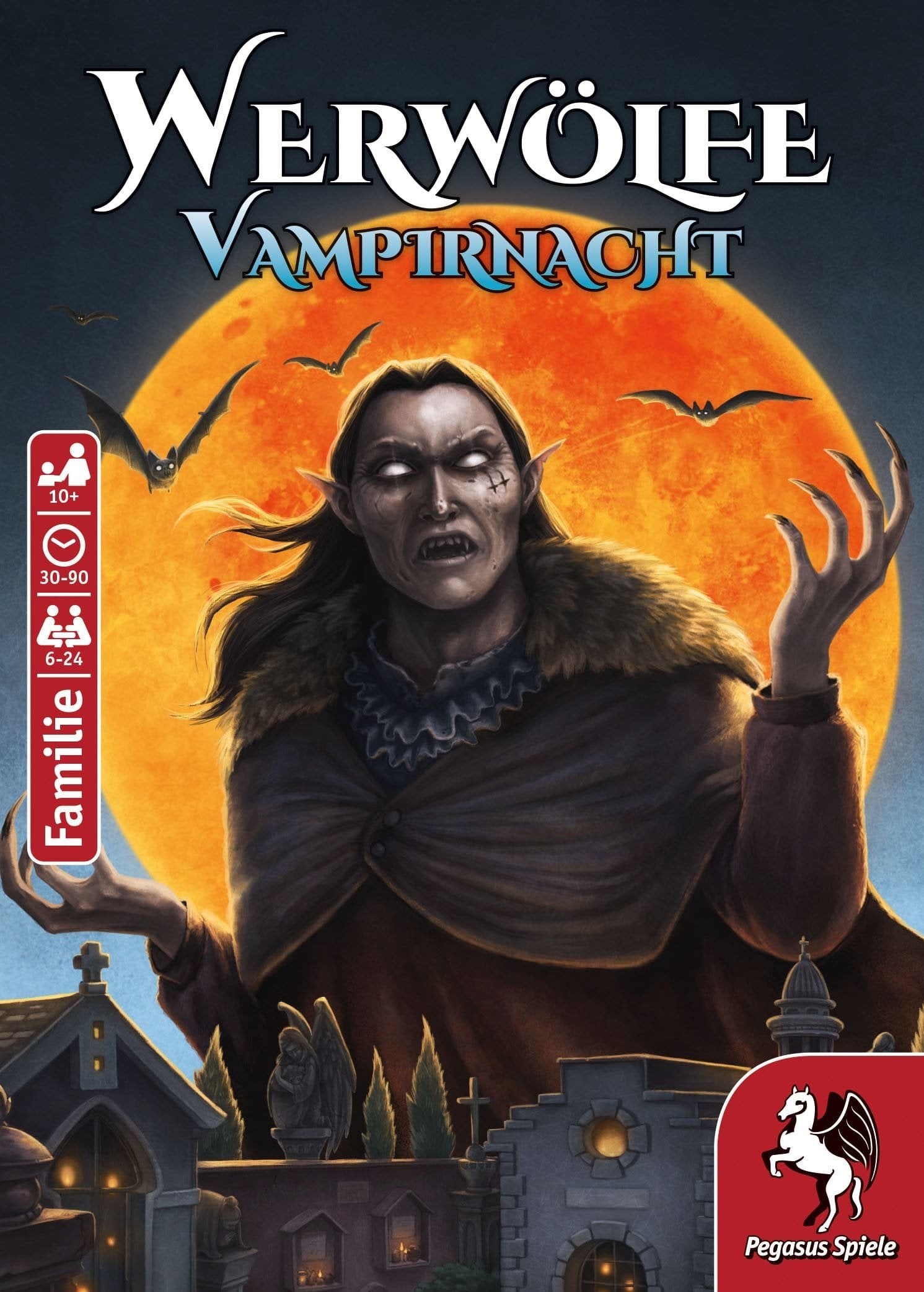 Pegasus Werewolves - Noche De Vampiros, Juego De Cartas 18276g