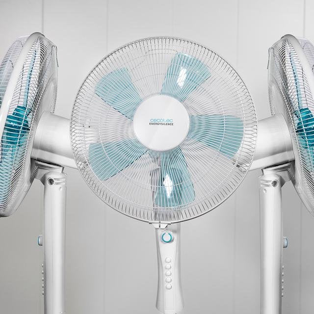 Ventilador Pie Cecotec Energysilence 520 Power White Temporizador