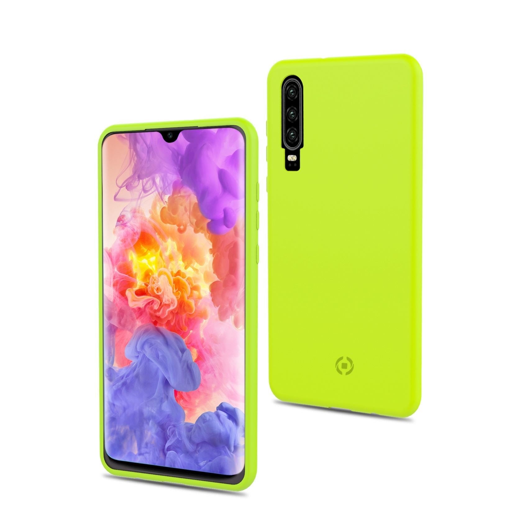 Case Celly Huawei P30 Cover Shock Yellow Shock848yl
