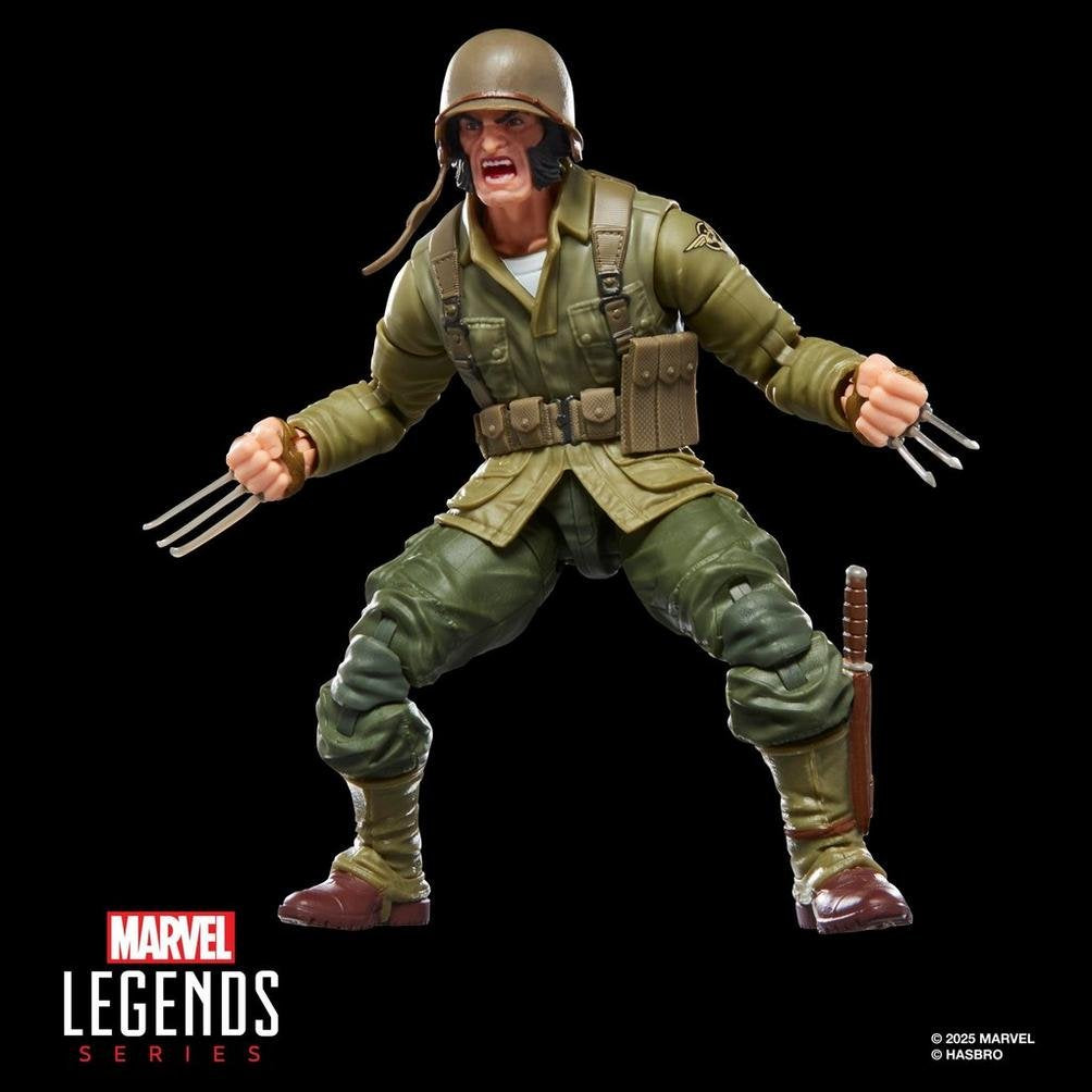 Figura Wolverine Wwii Logan Marvel Legends Series 15cm
