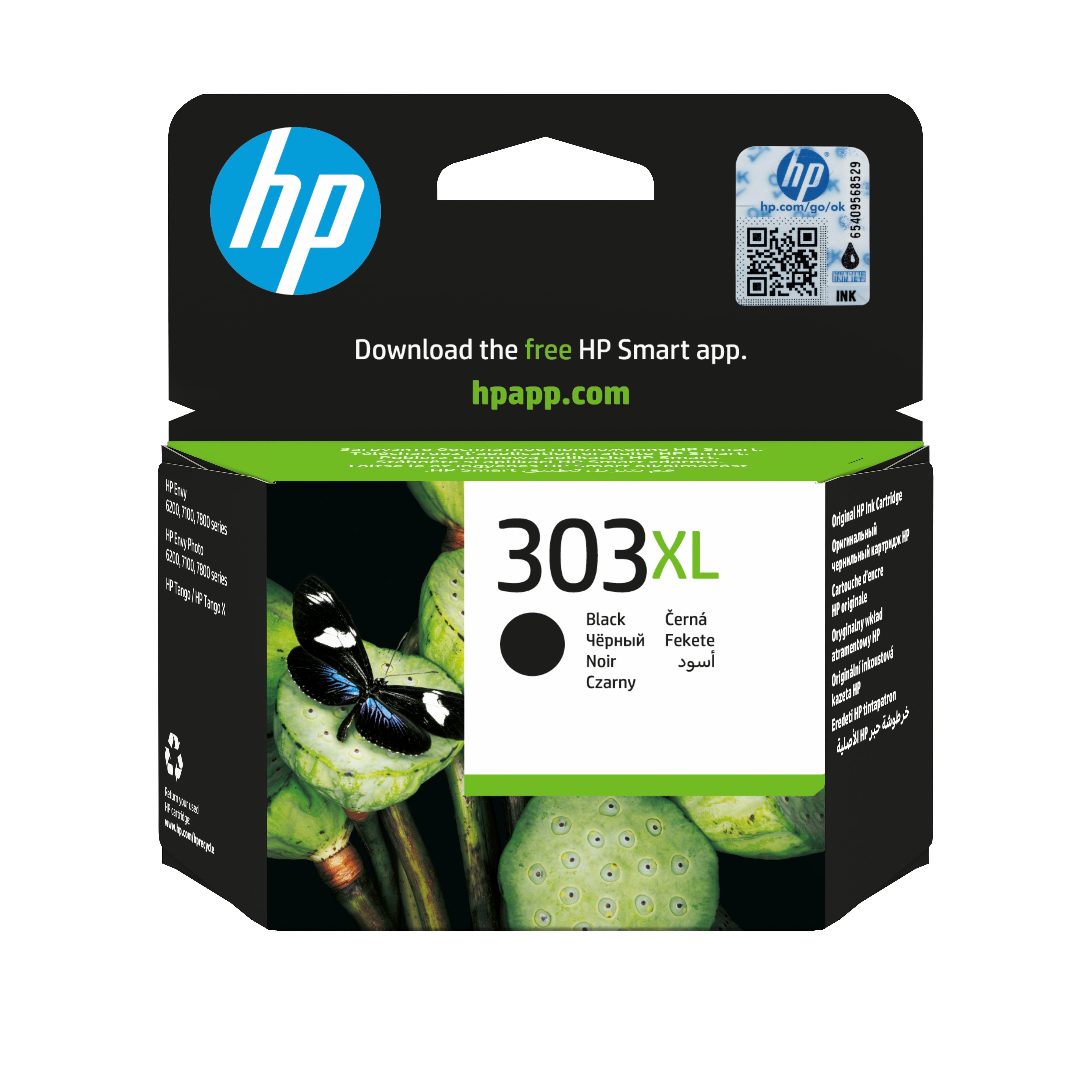 EAN 0199764694683 - HP 303XL High Yield Black Original Ink Cartridge cartucho de tinta 1 pieza(s) Alto imagen 1