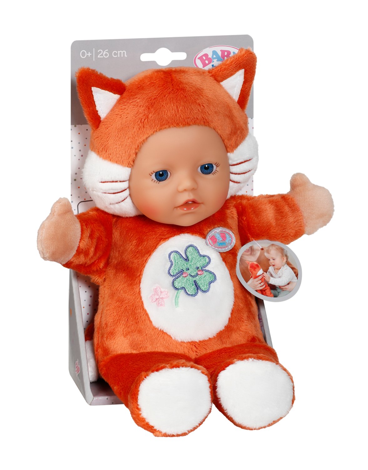 Zapf Creation Baby Born® Para Bebés Zorro, Muñeca 836606