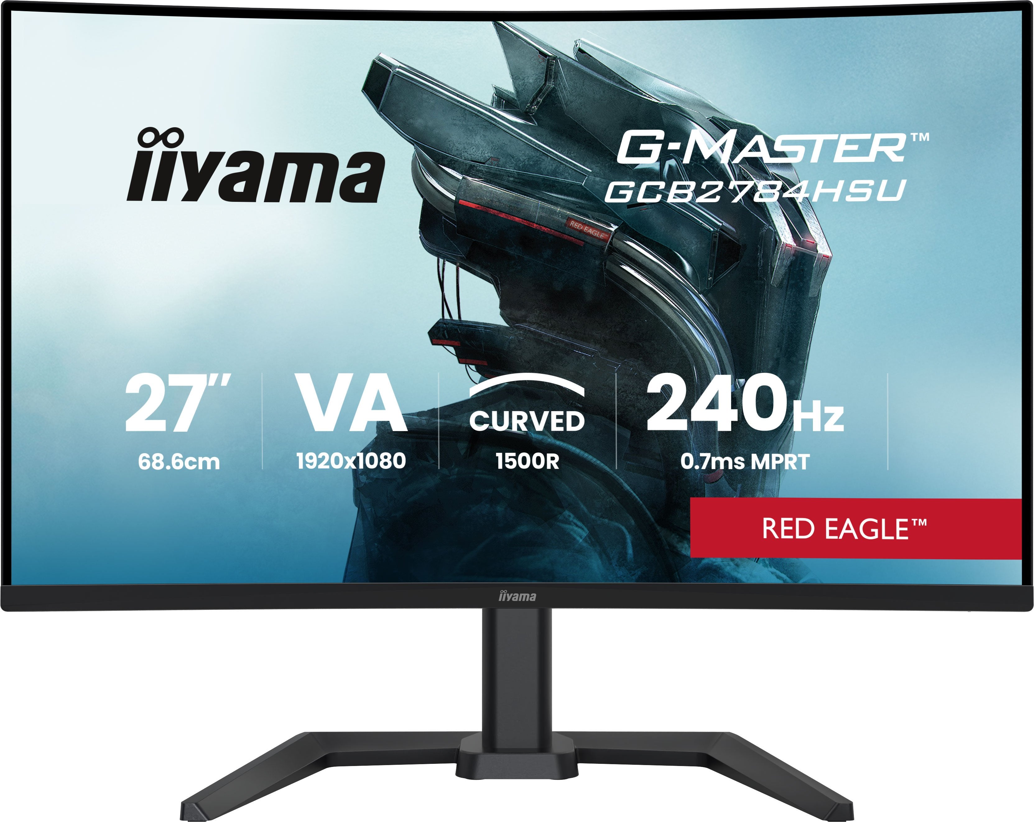 EAN 4948570127566 - iiyama G-MASTER GCB2784HSU-B1 pantalla para PC 68,6 cm (27") 1920 x 1080 Pixeles Full HD LCD Negro imagen 1