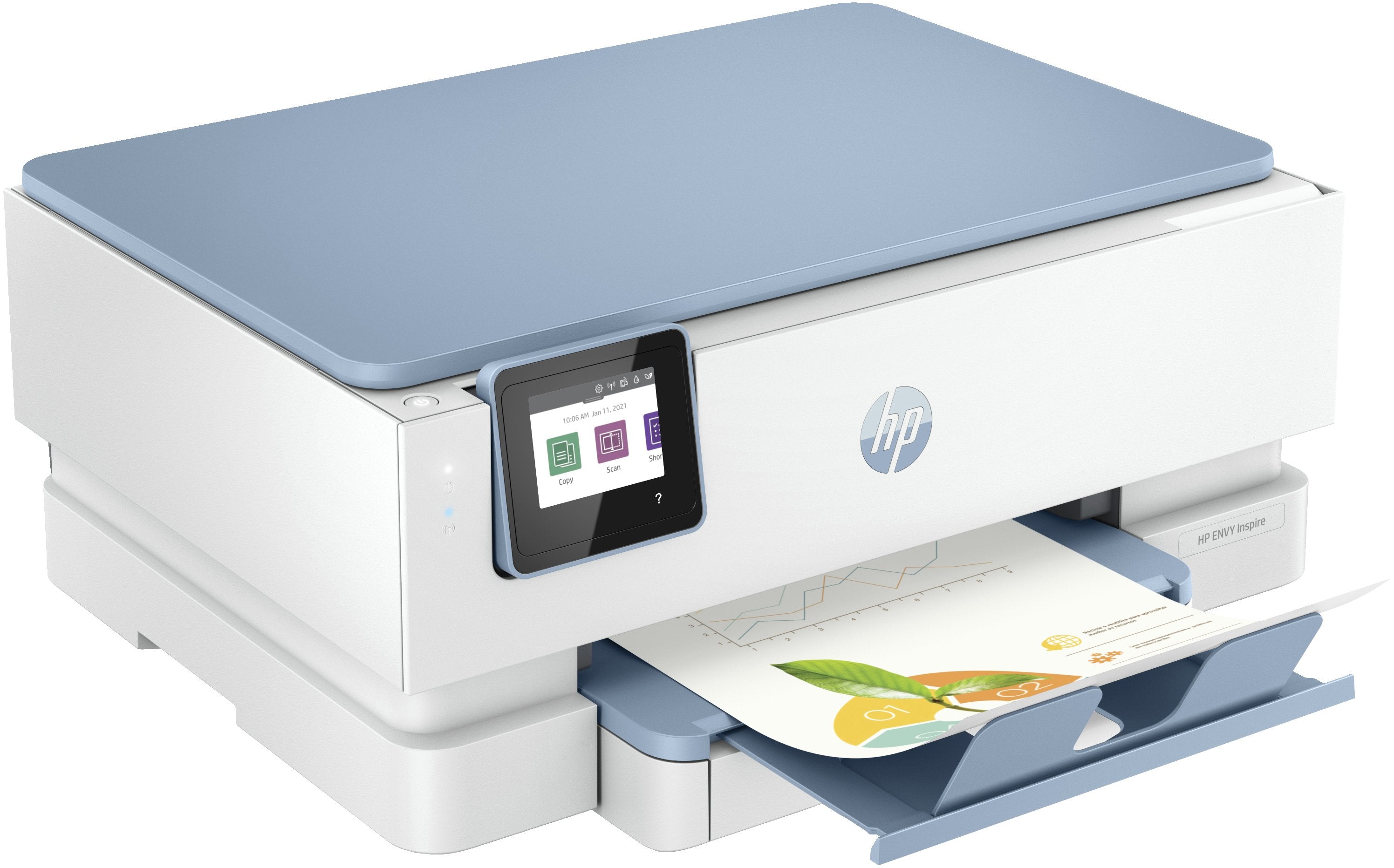Hp Envy Impresora Multifunción Inspire 7221e, Color, Impresora Para Hogar, Impresión, Copia, Escáner, Conexión Inalámbrica; Compatible Con Instant Ink; Impresión A Doble Cara