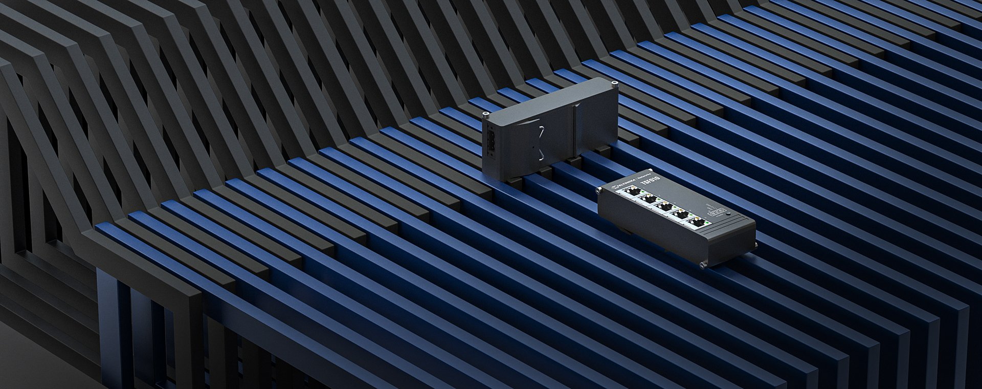 Teltonika Tsf010 Unmanaged Ethernet-Switch 5x100 Mbps, Flat