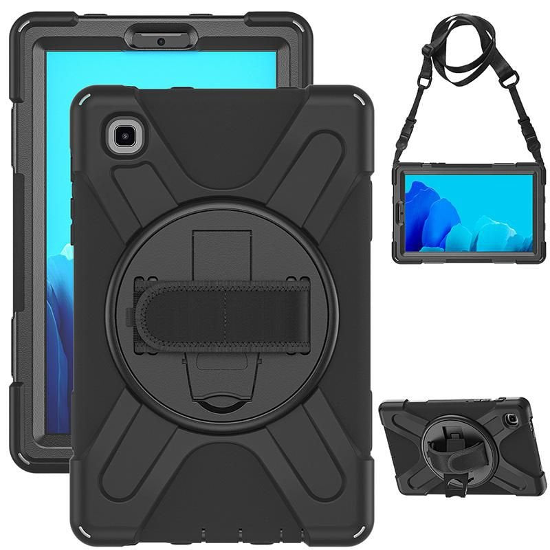 Estuff Defender 27,7 Cm (10.9") Funda Para Galaxy Tab S7 Lite 2021 (Sm-T220, Sm-T225  Negro