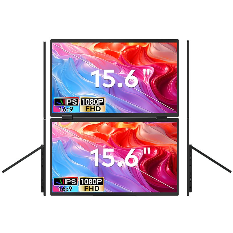 Extralink Smart Life T01 15.6"  Tragbare Monitore Für Den Laptop  2 Monitore, Ips
