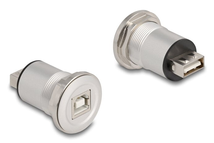 Delock Usb2.0 Type-C Zu Typ-B Einbaubuchse Aluminium