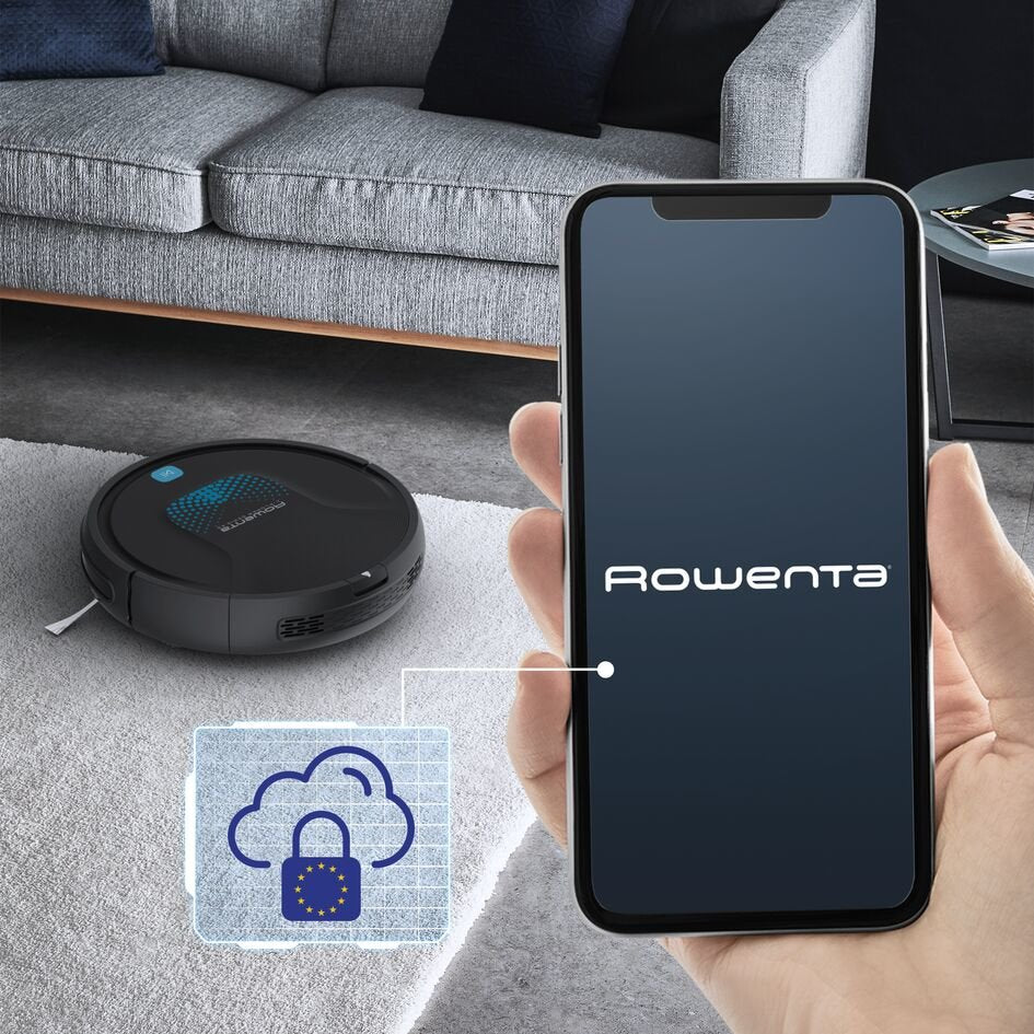 Robot Aspirador Rowenta Explorer Serie 45 Rr8275wh Friegasuelos Autonomía 2.5h