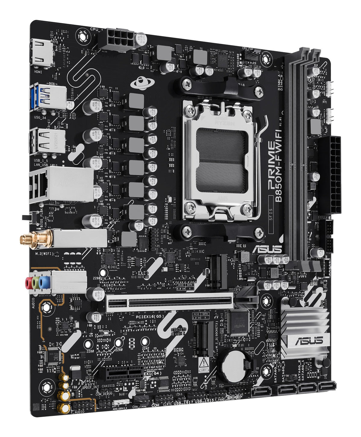 EAN 4711636260176 - ASUS PRIME B850M-F WIFI AMD B850 Zócalo AM5 micro ATX imagen 2