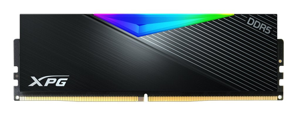 Memoria Adata 64 Gb Ddr5 6400 (2x 32 Gb) Kit Dual Lancer Rgb, Intel Xmp Ax5u6400c3232g-Dclarbk