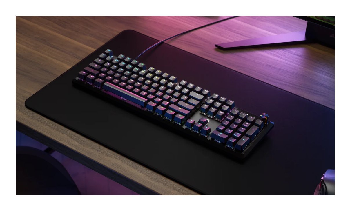EAN 840006686699 - Corsair K70 CORE TKL teclado Juego USB QWERTY Inglés Gris imagen 4
