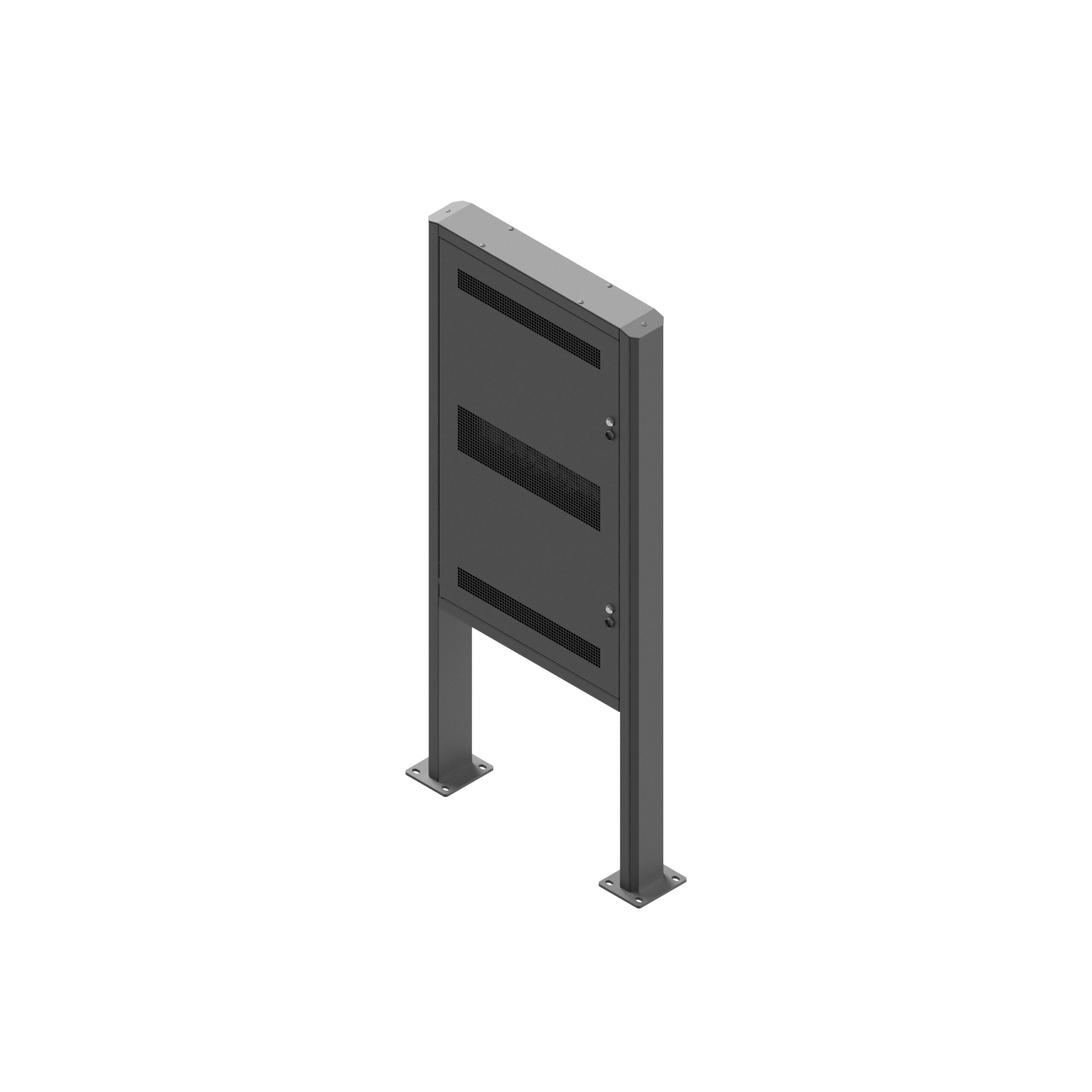Edbak Hochformat-Kiosk Para Den Exterior 55" Samsung Lh55ohf
