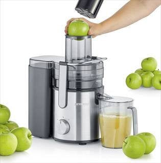Severin Licuadora Con Recipiente, Tubo De Llenado Xxl 2 Velocidades, 1,1 L Zumo Y 2,5 L Pulpa, 800w, Negro