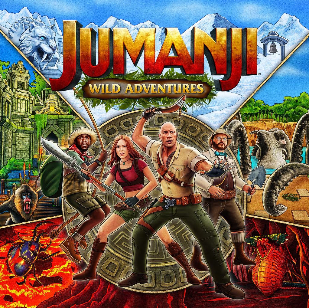 Juego Jumanji Aventuras Salvajes Switch