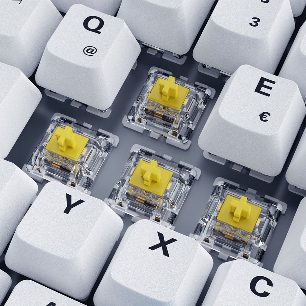 EAN 4044951039197 - Sharkoon SKILLER SGK50 S3 PBT teclado Juego USB QWERTZ Alemán Blanco imagen 3
