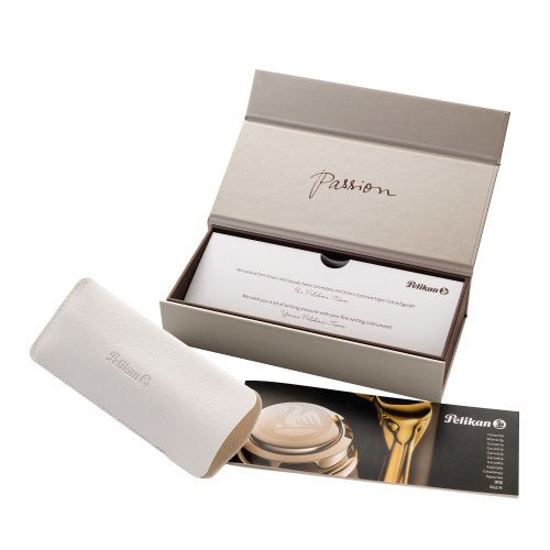 Pelikan Pluma Estilográfica M1000 Negro-Verde B Caja De Regalo