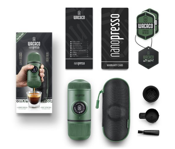 Katadyn Wacaco Nanopresso Inkl. Schutzhülle - Moss Verde