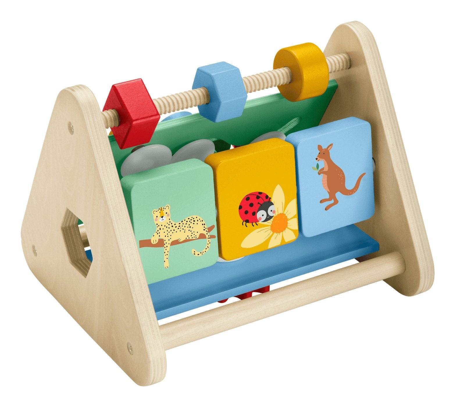EAN 0194735246069 - Fisher-Price Wooden Activity Triangle imagen 1