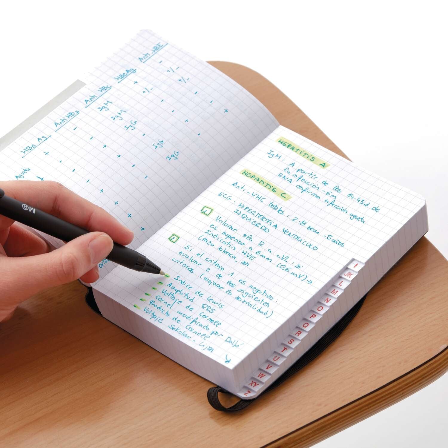 Maul A041090 Cuaderno Y Block 300 Hojas Negro