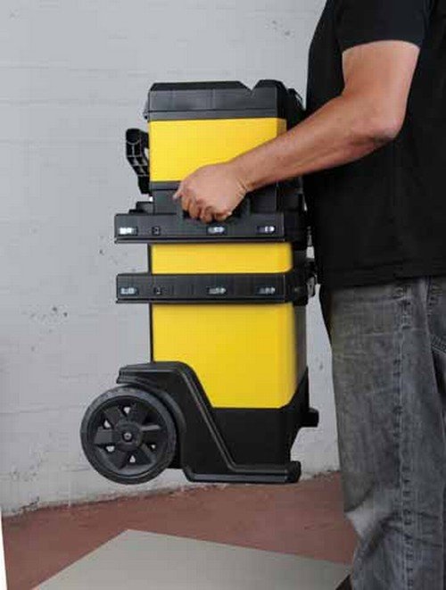 Stanley 1-95-621 Pcaja De Herramientas Carros De Herramienta 568 Mm, 730 Mm, 2389 Mm)