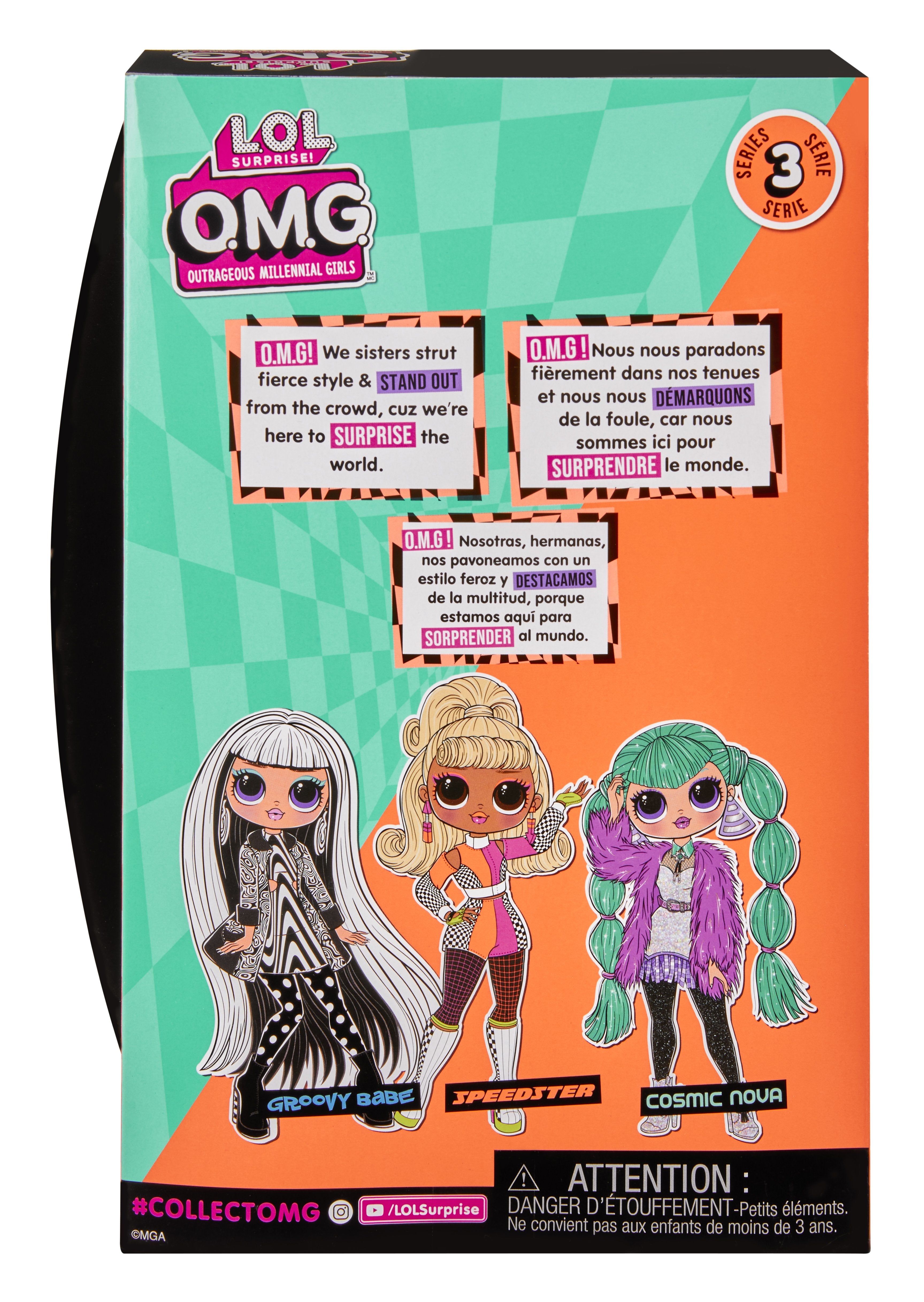 L.O.L. Surprise! O.M.G. Hos Doll S3 - Speedster