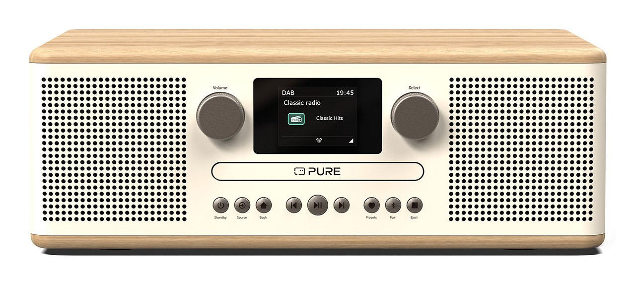 Pure Classic C-D6 Digitalradio White Oak Eu Uk