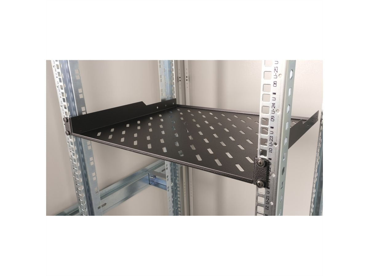 Roline Bandeja De Rack 48,26cm 19pulgadas 1 He 400 T 15kg Tragkraft Negro