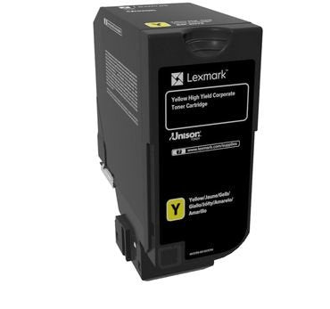 EAN 0734646608855 - Lexmark 84C2HYE cartucho de tóner 1 pieza(s) Original Amarillo imagen 1